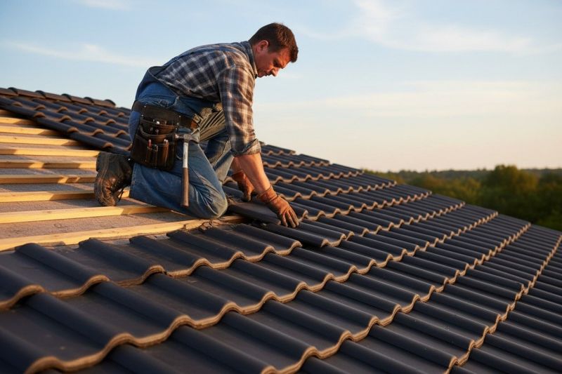 Barrel Tile Roof Installation